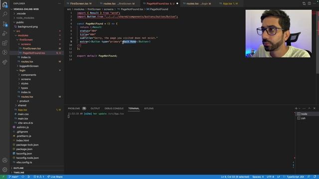 #react [Aula 22] - Criando tela 404 (Not found) смотреть онлайн