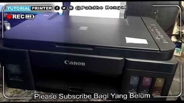 Cara Mengatasi Canon G2000 error Support Code B203 Dan Blinking 10X