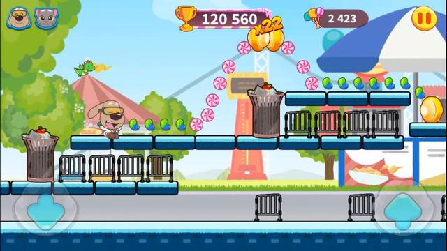 Говорящий Том Бег за Сладостями Talking Tom Candy Run #10 Открываем Магазины! смотреть онлайн