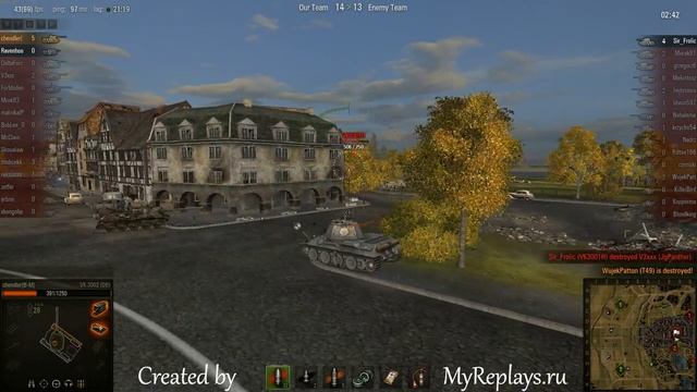 WOT: Siegfried Line - VK 3002 (DB) смотреть онлайн