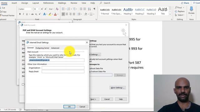 Configure Zimbra email in outlook 2013/2016/2019, using POP & IMAP смотреть онлайн