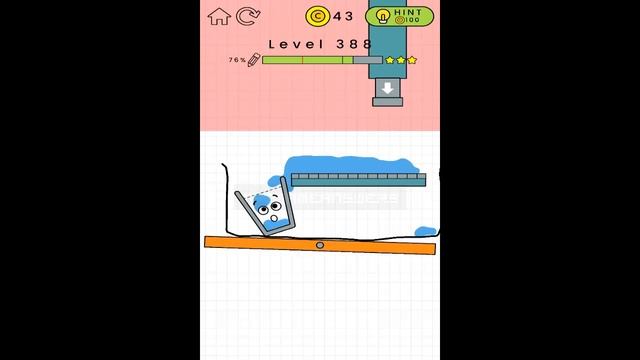 Happy Glass Level 388. 3 Stars Walkthrough смотреть онлайн