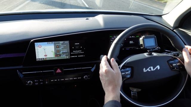 2023 Kia Niro EV lane keep assist demo смотреть онлайн