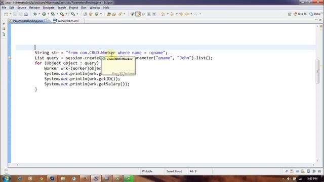 Hibernate Tutorial 09 - Hibernate Parameters Binding смотреть онлайн