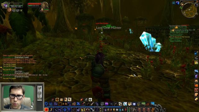 Квесты в Swamp of Sorrows 45 Уровень | WoW 1.12.1 Kronos 2 #73 смотреть онлайн