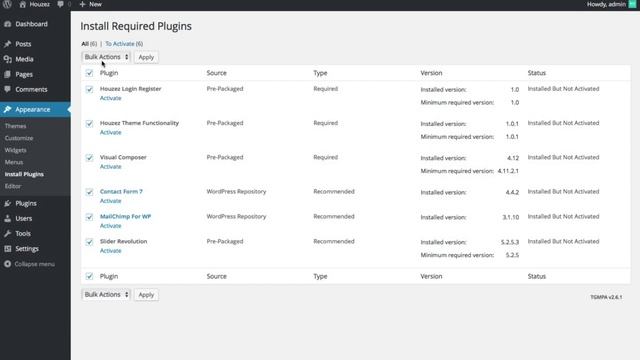 Houzez - Installation and demo import смотреть онлайн