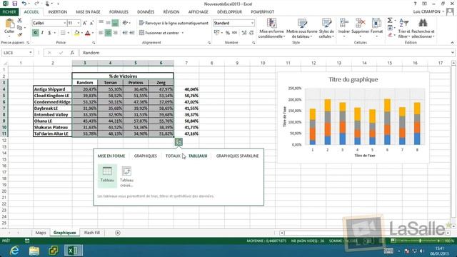 Microsoft Excel 2013 - Les nouveautés #E17 смотреть онлайн