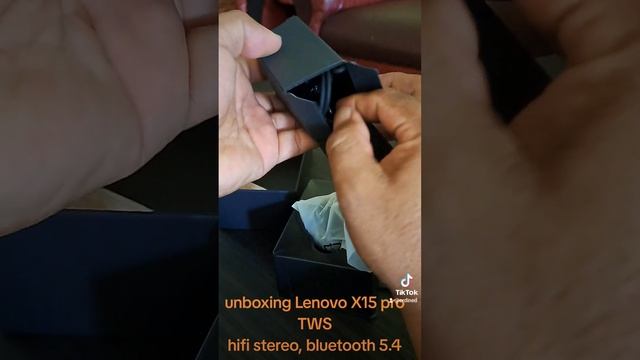 unboxing lenovo thinkplus X15 pro TWS смотреть онлайн