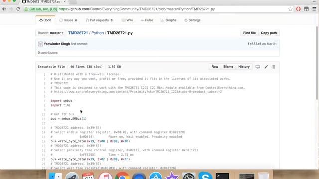 Raspberry Pi TMD26721 Infrared Digital Proximity Detector Python Tutorial смотреть онлайн