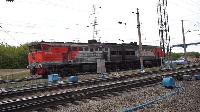 Тепловоз 2ТЭ10У-0192. Звук 10Д100.