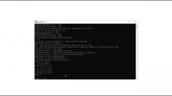 How to Install ncal in Ubuntu | cal command not working in Linux Ubuntu (3 Methods)