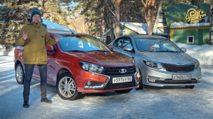 Lada Vesta или KIA Rio СРАВНЕНИЕ / КАК НОВЫЕ