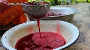 НАТУРАЛЬНЫЙ СОК ИЗ ВИШНИ/СВОИМИ РУКАМИ БЕЗ КУХОННЫХ ГАДЖЕТОВ/ Больше не ПОКУПАЮ СОКИ  из магазина!