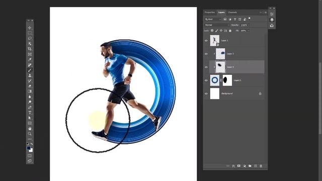 Pixel Stretch Effect in Photoshop смотреть онлайн