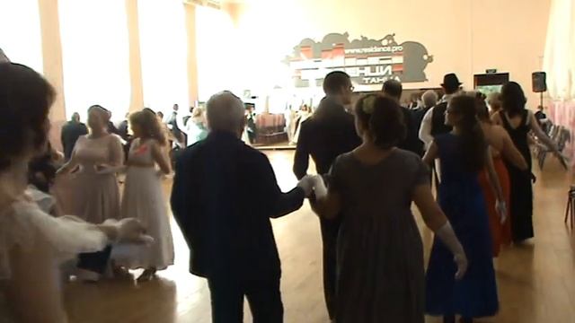 Бал в Резиденции "Юность" Л.Калараш 22.09.18 г. Полонез (начало) смотреть онлайн