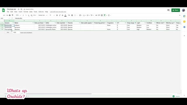 How I keep records of my orchids 🤓 смотреть онлайн