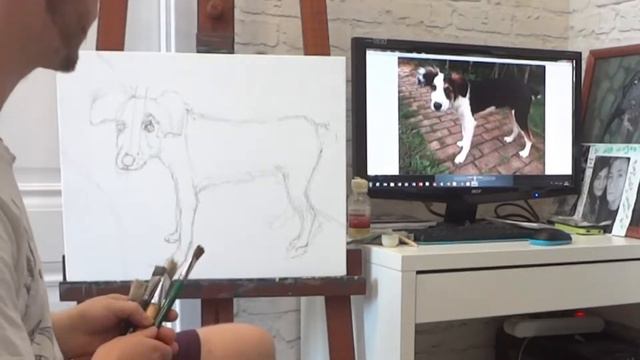 собака маслом смотреть онлайн