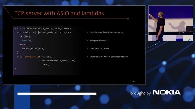 Asynchrony with ASIO and coroutines - Andrzej Krzemieński - code::dive 2022 смотреть онлайн