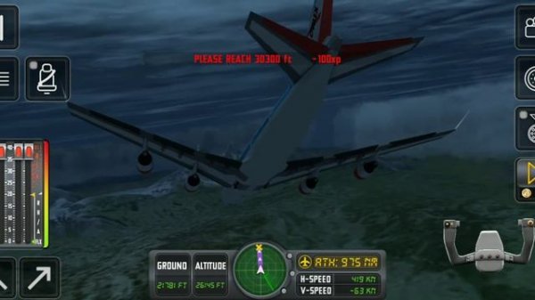 flight sim 18 - Boeing 747 flight - android simulator -Android gameplay