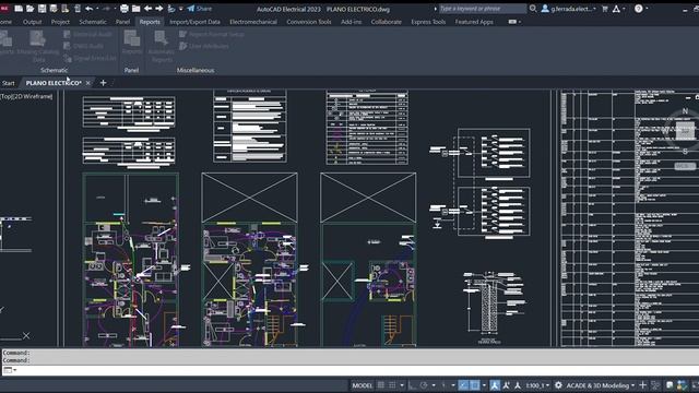 AutoCAD Electrical 2023 PLANOS Y NORMA I SEMANA 8 ( GONZALO FERRADA) смотреть онлайн