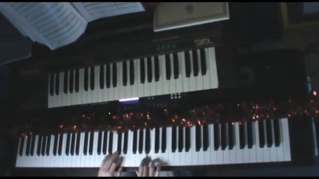 Key to The Gate (Burzum keyboard (piano) tutorial) смотреть онлайн