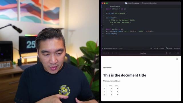 How to use st.write and magic commands смотреть онлайн