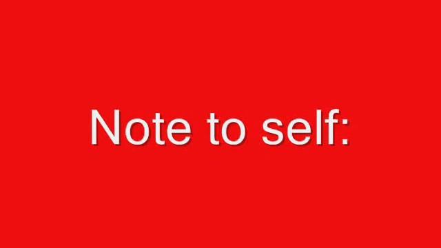 Lyrics To Note To Self смотреть онлайн