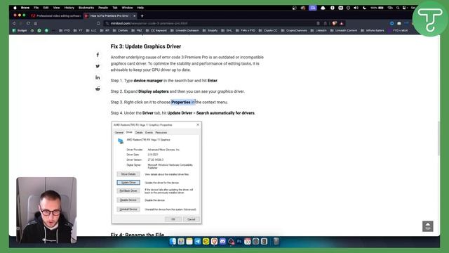 How to Fix Error Code 3 in Premiere Pro (Tutorial) смотреть онлайн