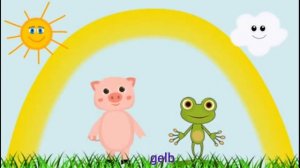 Названия цветов на немецком языке. Цвет. Цвета радуги на немецком. 29.Названия цветов на немецком яз