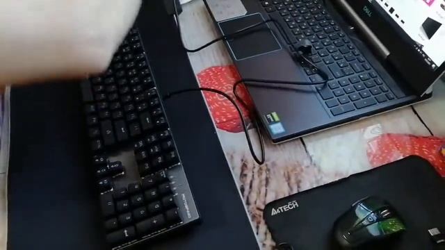 Большой игровой коврик для мыши с RGB подсветкой. Распаковка посылки из Китая. смотреть онлайн
