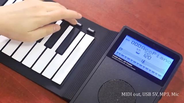 iWord S5088/S5061 Roll Piano Keyboard смотреть онлайн