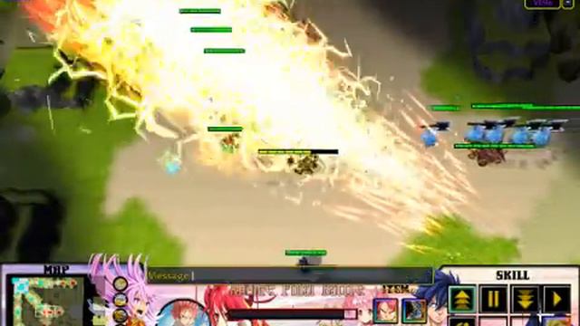 warcraft 3 : Anime final battle [Natsu dragon slayer fire] смотреть онлайн