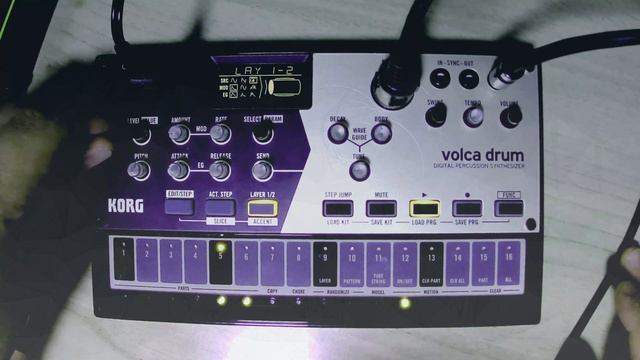 Korg Volca Drum SOLO JAM - IDM & Techno Vol. 1 смотреть онлайн