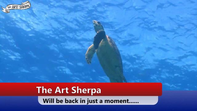 Underwater Coral Reef and Dolphin Acrylic painting Tutorial| TheArtSherpa смотреть онлайн
