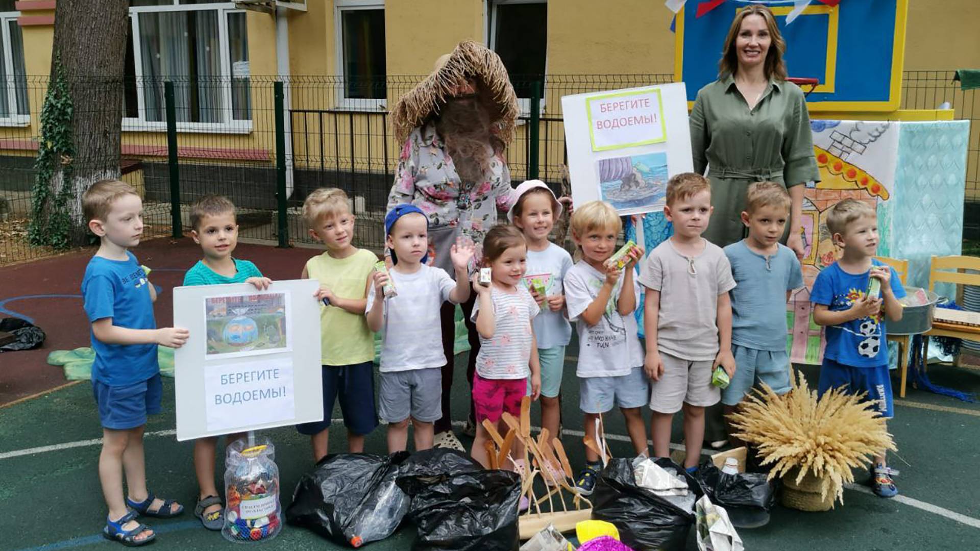 Открытие детского экологического фестиваля «Земля в твоих ладонях» для детей «Детский сад «Сочи»». смотреть онлайн