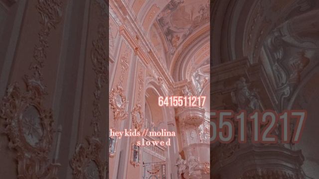 hey kids // molina s l o w e d (Roblox Id Code) смотреть онлайн