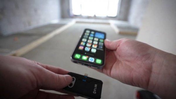 Купили тепловизор Flir One Pro для съемки роликов