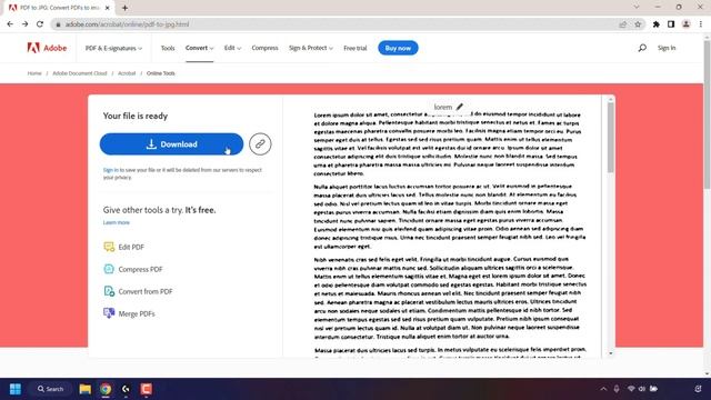 How To Convert PDF To JPG, PNG Or TIFF Image File Formats Online For FREE смотреть онлайн