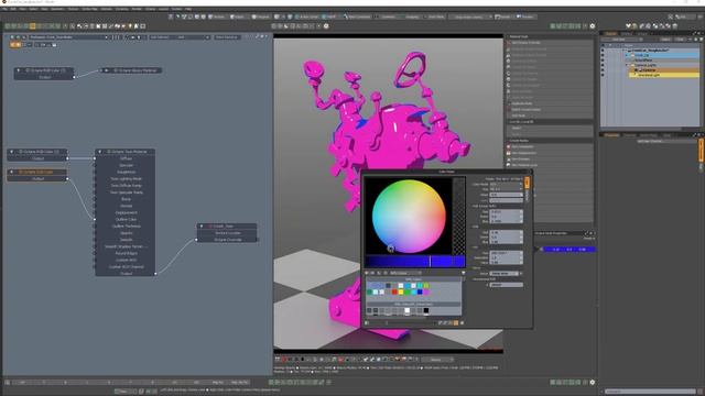 Modo | Octane Render: Toon Material смотреть онлайн