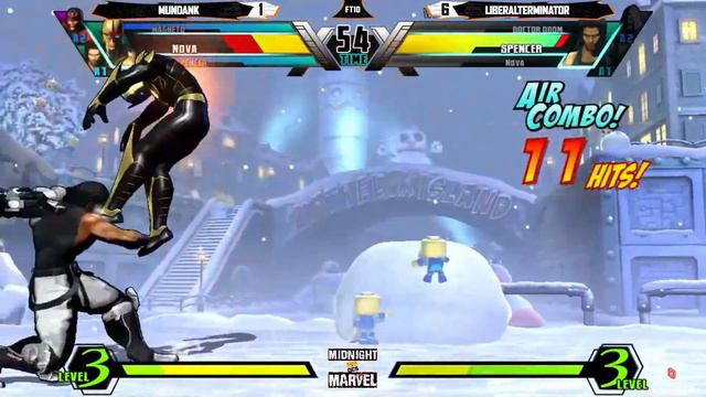Mundank vs Liberal Terminator | FT10 | Ultimate Marvel vs Capcom 3 смотреть онлайн