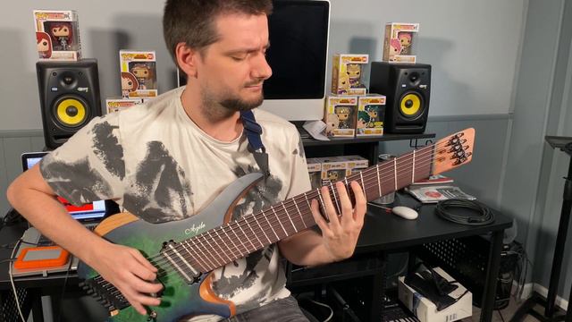 Haken - In Memoriam Guitar Cover (8 String) смотреть онлайн