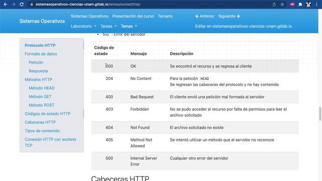 Comunicación con sockets TCP y Protocolo HTTP смотреть онлайн