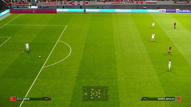 Portugal vs Turkey - FIFA World Cup Qualifiers 2022 - Match PES 2021 Gameplay смотреть онлайн
