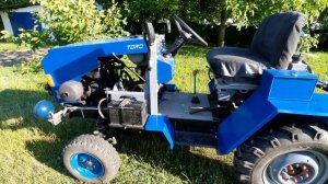 Самодельный мини трактор с двигателем ЗИД-4.5