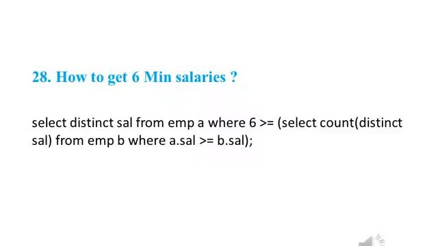 SQL Interview Questions and answer 26 30 смотреть онлайн