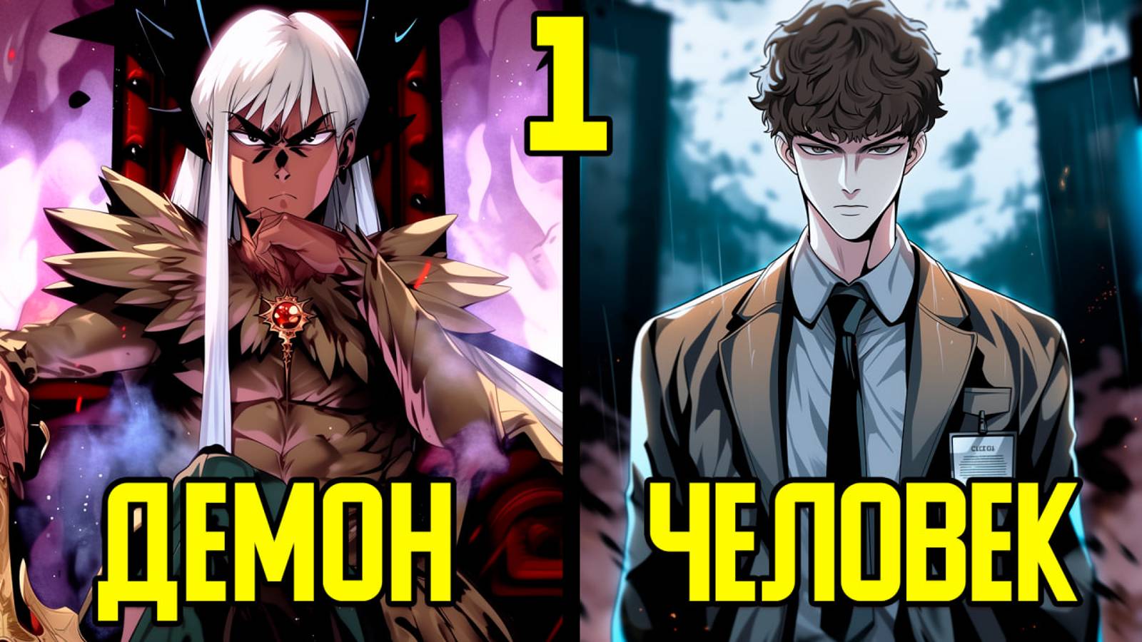 [1] Король демонов проиграл, пора стать человеком - от Короля Демонов до Брата (Озвучка Манги) смотреть онлайн