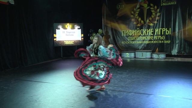 Машкова Любовь: Чайори (стилизация цыганского танца, балканский танец) смотреть онлайн
