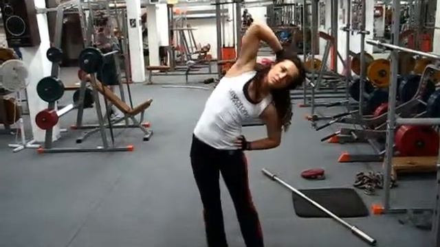 Боковые наклоны без отягощения смотреть онлайн