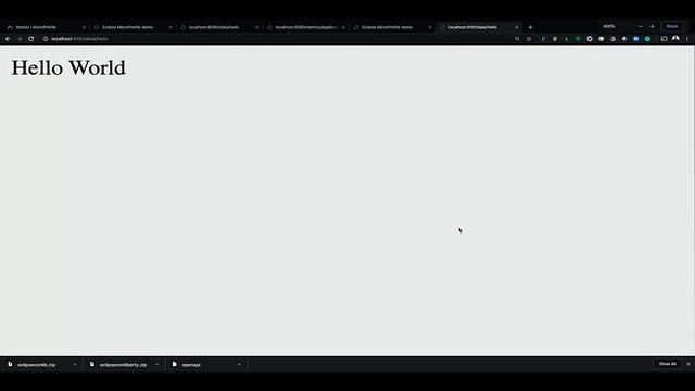 Building Interoperable Microservices with Eclipse MicroProfile смотреть онлайн
