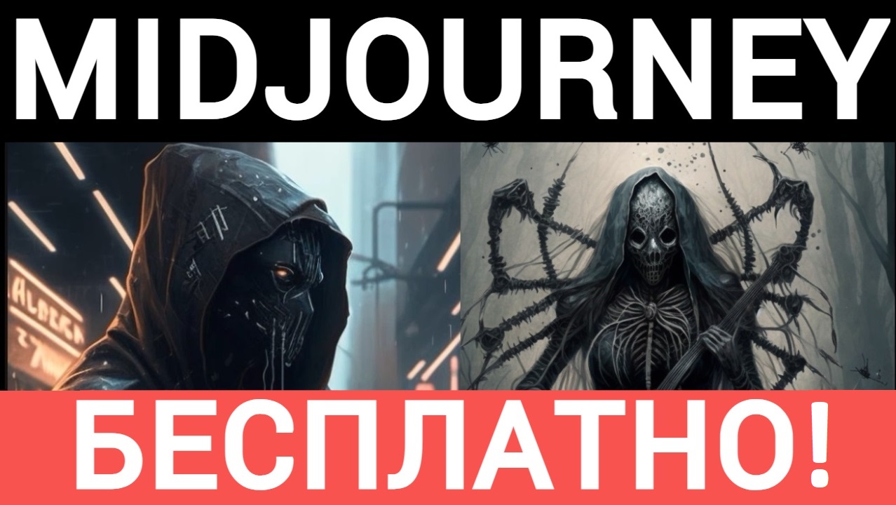 MidJourney - нейросеть, как пользоваться бесплатно ? Как пройти верификацию? смотреть онлайн